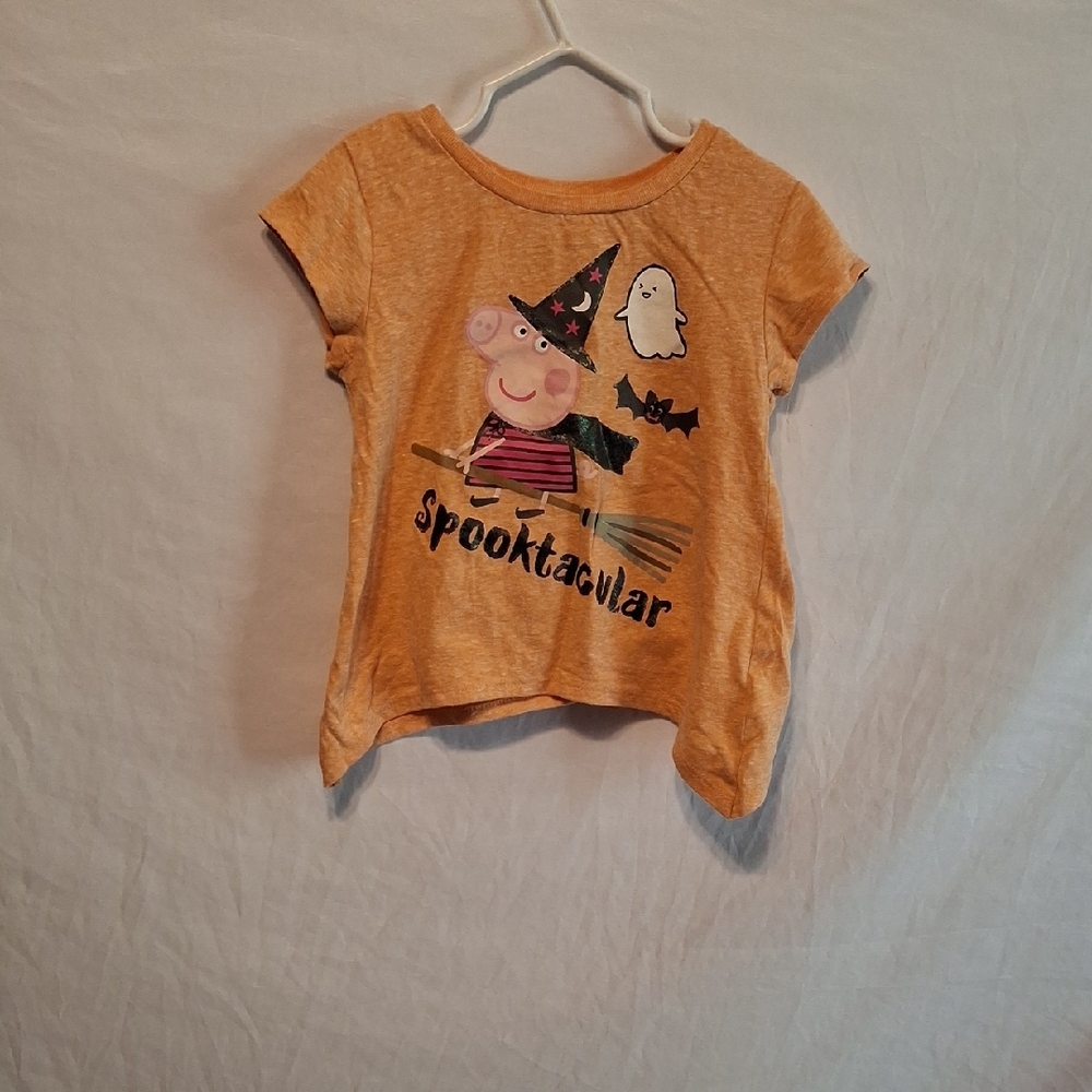 Peppa Pig Orange Halloween T-Shirt